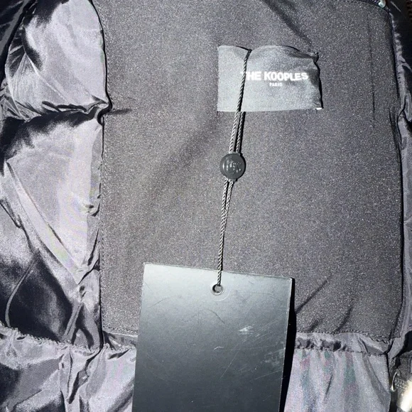 The Kooples Men’s Luxury Parka Coat – Size Large – NWT $788 Fur Trim Super Warm